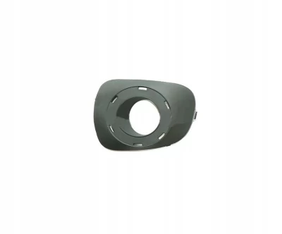 Kratka zderzaka prawa Mitsubishi Pajero Sport 2 2009-2013, z otworem na światło przeciwmgielne, czarna, AVTM, 6400B642, 184820912