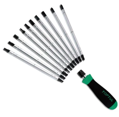 Zestaw wkrętaków 20 w 1 (PH, PZ, SL, Hex, Torx) TOPTUL GAAI2101