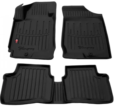 Polyurethane floor mats for Kia Ceed ED 2006-2012, with raised edges, 5 pcs, Stingray, 5010015