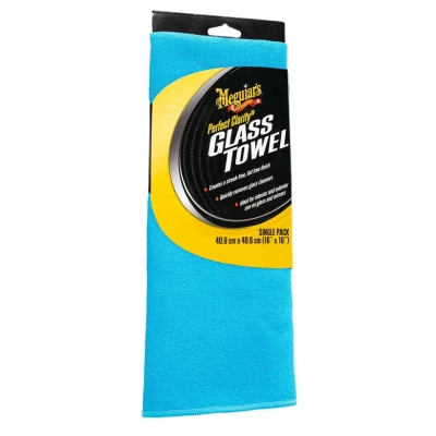Ręcznik do szyb Meguiars Perfect Clarity Glass Towel (niebieski) 40,6×40,6 cm Meguiars X210300