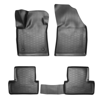 Dywaniki poliuretanowe do Renault Megane 4 HB 2016-, 3D, Norplast, NPA11-C69-572