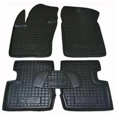 Polyurethane floor mats for Fiat 500X 2015-, L.Locker, 215080201