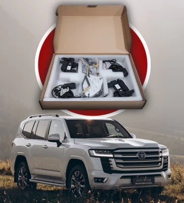 Zestaw domykania drzwi do Toyota Land Cruiser Prado 300 2021+