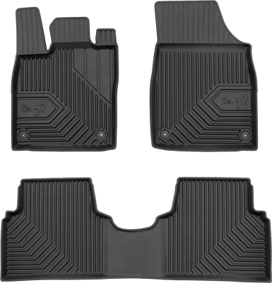 Dywaniki do Volkswagen ID.3 2019-, z podwyższonymi rantami, Frogum, FG 77426535