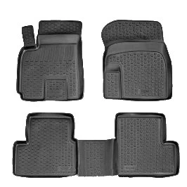 Polyurethane floor mats for Chery QQ6 S21 2006-, L.Locker, 214060101