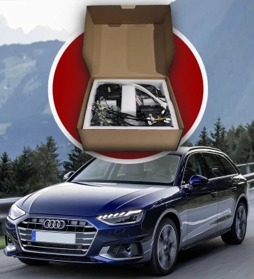 Zestaw domykania drzwi do Audi A4 B9 2015–2022, 4 szt.
