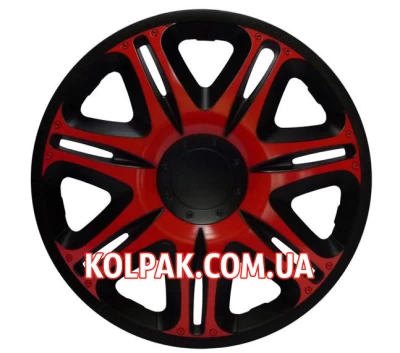 Wheel trim Nascar Red-Black R15 — 1 pc