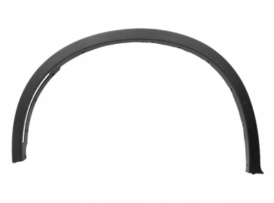 Przednia lewa nakładka nadkola BMW X6 F16 2014-2019, czarna, AVTM, 51777319843, 116000001