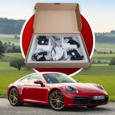 Zestaw domykania drzwi do Porsche 911 Carrera 2019–2026