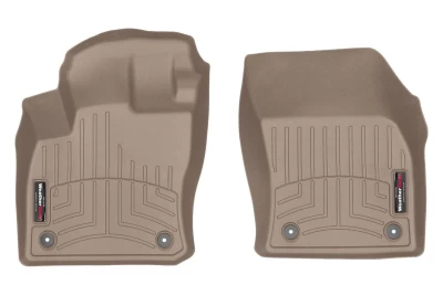 Dywaniki do Volkswagen Tiguan 2016-, z podwyższonymi rantami, przednie, beżowe, Weathertech 459891 Dywaniki do Volkswagen Tiguan 2016-, z podwyższonymi rantami, przednie, beżowe, Weathertech 459891