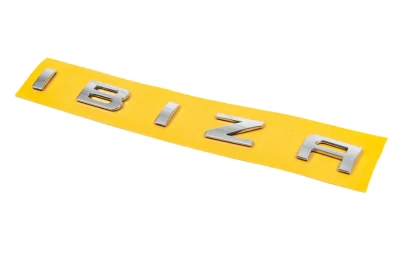 Emblemat z napisem "Ibiza" do Seat Ibiza 2002-2017, 275×25 mm, AVTM, 6459091