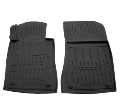 Polyurethane floor mats for Mercedes-Benz E-Class W211 2002-2009, 2WD, with raised edges, 2 pcs, Stingray, 5012092 Polyurethane floor mats for Mercedes-Benz E-Class W211 2002-2009, 2WD, with raised edges, 2 pcs, Stingray, 5012092
