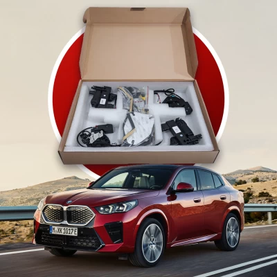 Zestaw domykania drzwi do BMW iX2 U10 2024–2026, 4 szt.