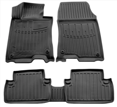 Polyurethane floor mats for Honda Accord 2008-2013, with raised edges, 5 pcs, Stingray, 5008085