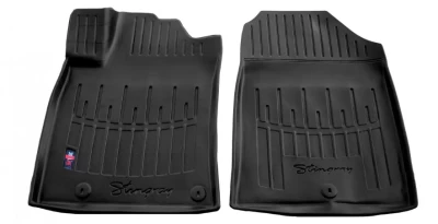 Polyurethane floor mats for Hyundai i30 PD 2016-/Kia Ceed 3 2018-, with raised edges, 2 pcs, Stingray, 5009062