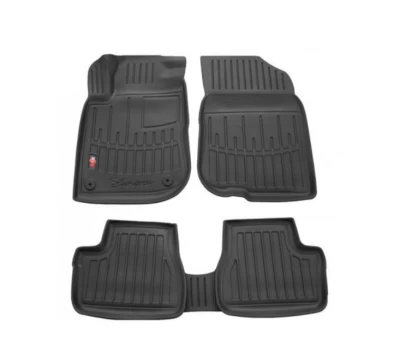 Polyurethane floor mats for Geely Atlas Pro 2021-, with raised edges, 4 pcs, Stingray, 5025014