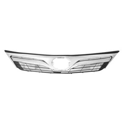 Radiator grille Toyota Camry 2011-2014, USA, black, with chrome moulding, AVTM, 187051991
