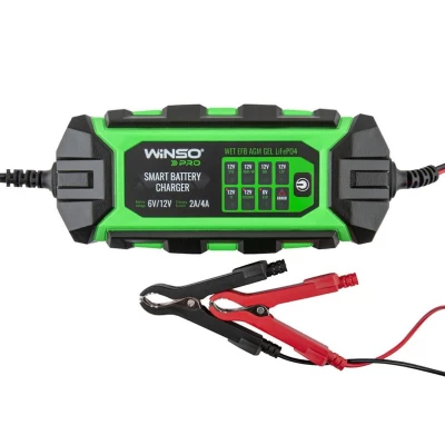Ładowarka WINSO PRO 8LEDs (6V/12V, 4A, 120 A·h) Winso 139310