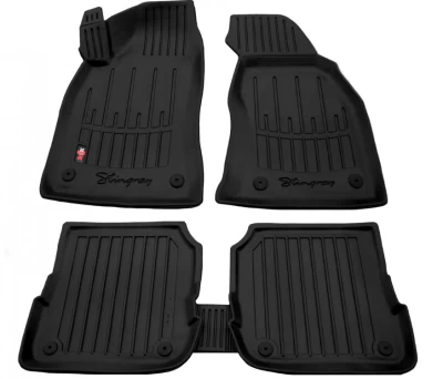 Polyurethane floor mats for Audi A6 C5 1997-2004, with raised edges, 5 pcs, Stingray, 5030025 Polyurethane floor mats for Audi A6 C5 1997-2004, with raised edges, 5 pcs, Stingray, 5030025