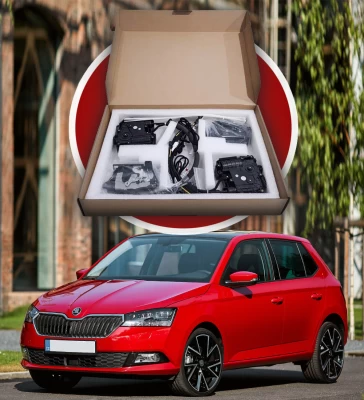 Zestaw domykania drzwi do Skoda Fabia 3 2015–2021, 4 szt.