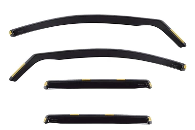 In-channel window wind deflectors for Volvo XC60 2008- 4D 4 pcs 31236 Heko