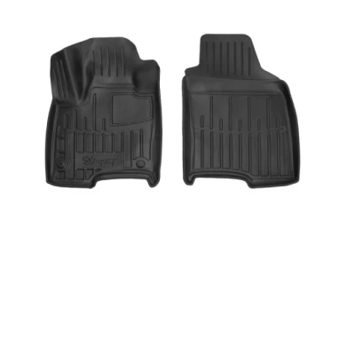 Polyurethane floor mats for Fiat Panda 312/319 2011-2024 with raised edges, 2 pcs Stingray 5006112