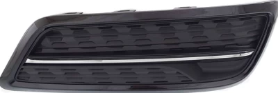 Kratka zderzaka Acura MDX 2013-2016, prawa, czarna, z chromowaną listwą, AVTM, 71102TZ5A00, 181104912 Kratka zderzaka Acura MDX 2013-2016, prawa, czarna, z chromowaną listwą, AVTM, 71102TZ5A00, 181104912