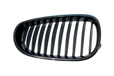 Prawa atrapa chłodnicy BMW 5-Series E60/E61 2003-2010, czarna, AVTM, 181404994