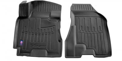 Polyurethane floor mats for Hyundai Tucson JM 2004-2012, with raised edges, 2 pcs, Stingray, 5009172 Polyurethane floor mats for Hyundai Tucson JM 2004-2012, with raised edges, 2 pcs, Stingray, 5009172