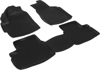 Polyurethane floor mats for Daewoo Matiz 1998-, L.Locker, 284010101