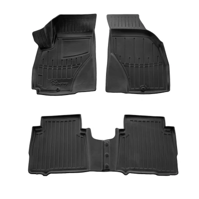 Polyurethane floor mats for Hyundai Santa Fe SM 2001-2006 with raised edges, 5 pcs Stingray 5009464 Polyurethane floor mats for Hyundai Santa Fe SM 2001-2006 with raised edges, 5 pcs Stingray 5009464