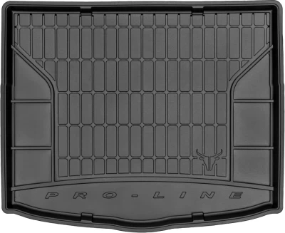 Mata do bagażnika Mitsubishi Lancer HB 2007-2016, z dojazdowym kołem zapasowym, dolny poziom, Pro-Line, Frogum FG TM549420