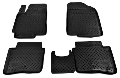 Polyurethane floor mats for Hyundai Accent/Solaris 2010-, Norplast, NPL-Po-31-35