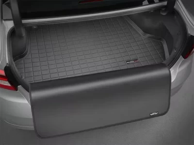 Mata do bagażnika Toyota Highlander 2014-2019, za drugim rzędem siedzeń, z osłoną, czarna, WeatherTech 40692SK Mata do bagażnika Toyota Highlander 2014-2019, za drugim rzędem siedzeń, z osłoną, czarna, WeatherTech 40692SK