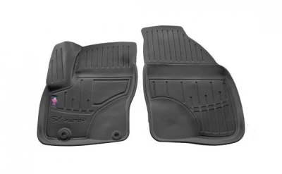 Polyurethane floor mats for Ford C-Max 2003-2010, with raised edges, 2 pcs, Stingray, 5007112
