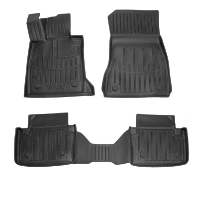 Polyurethane floor mats for BMW i5 G60E 2024- with raised edges, 4 pcs Stingray 5027264