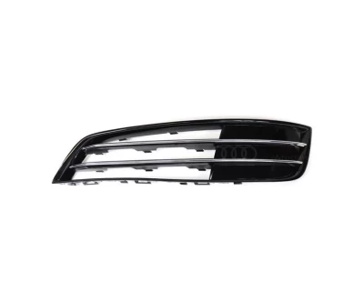 Kratka zderzaka prawa Audi A8 D4 2013-2017, bez otworu na światło przeciwmgielne, z chromowaną listwą, AVTM, 4H0807680M, 181226914