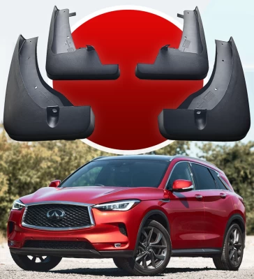 Chlapacze do Infiniti QX50 J55 2018–2025 HAVOC, pełny zestaw