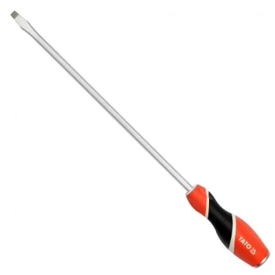 Wkrętak udarowy płaski z pobijakiem SL8x300 mm Yato YT-25992