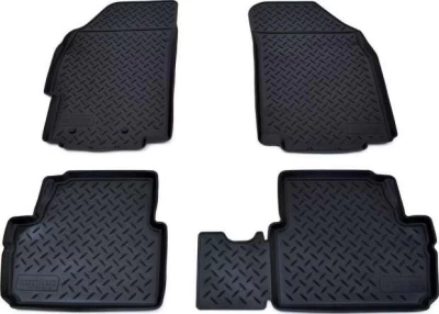 Polyurethane floor mats for Chevrolet Spark 2011-/Ravon R2 2016-, Norplast, NPL-Po-12-28
