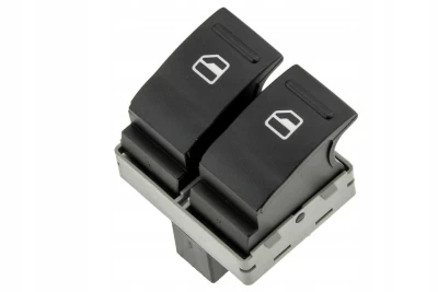 Window switches Volkswagen Transporter T5 2003-2015 position: front left, double version VIKA 99591049901