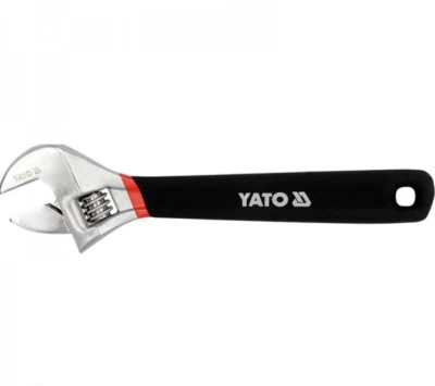 Klucz nastawny z gumową nakładką na rękojeści, długość 150 mm 19 mm Yato YT-21650