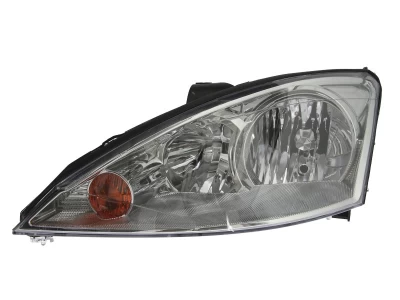 Reflektor przedni lewy Ford Focus 1 2001-2003, H7/H1, regulacja elektryczna, Depo, 431-1152L-LD-EM
