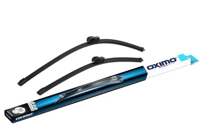 Wycieraczki Peugeot 607 (00-12), zestaw 2 szt. typ — bezramkowy 650+550 mm Oximo WEX3504501