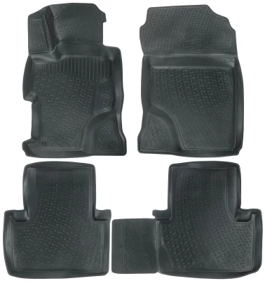 Polyurethane floor mats for Honda Civic SD 2012-, L.Locker, 213020401