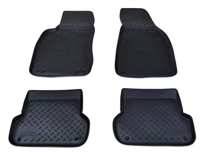 Polyurethane floor mats for Audi A4 B6/B7 2001-2007, Norplast, NPL-Po-05-30