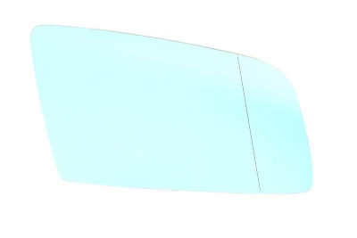 Wkład lusterka prawy BMW 5-Series E60/61 2003-2008, asferyczny, podgrzewany, niebieskie szkło, AVTM, 51167065082, 186472845