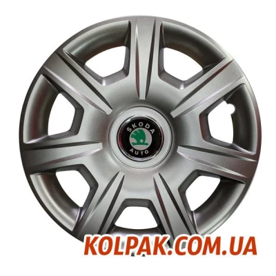 Model-specific wheel trims R15 for Skoda SKS 327