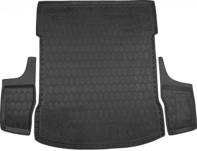 Polyurethane boot mat for BMW 5-series G30 SD2017-, with spare wheel, 111649 Avto-Gumm Polyurethane boot mat for BMW 5-series G30 SD2017-, with spare wheel, 111649 Avto-Gumm