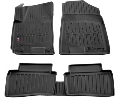 Polyurethane floor mats for Hyundai Venue QX 2019-, with raised edges, 5 pcs, Stingray, 5009135 Polyurethane floor mats for Hyundai Venue QX 2019-, with raised edges, 5 pcs, Stingray, 5009135